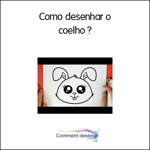 Como desenhar o coelho